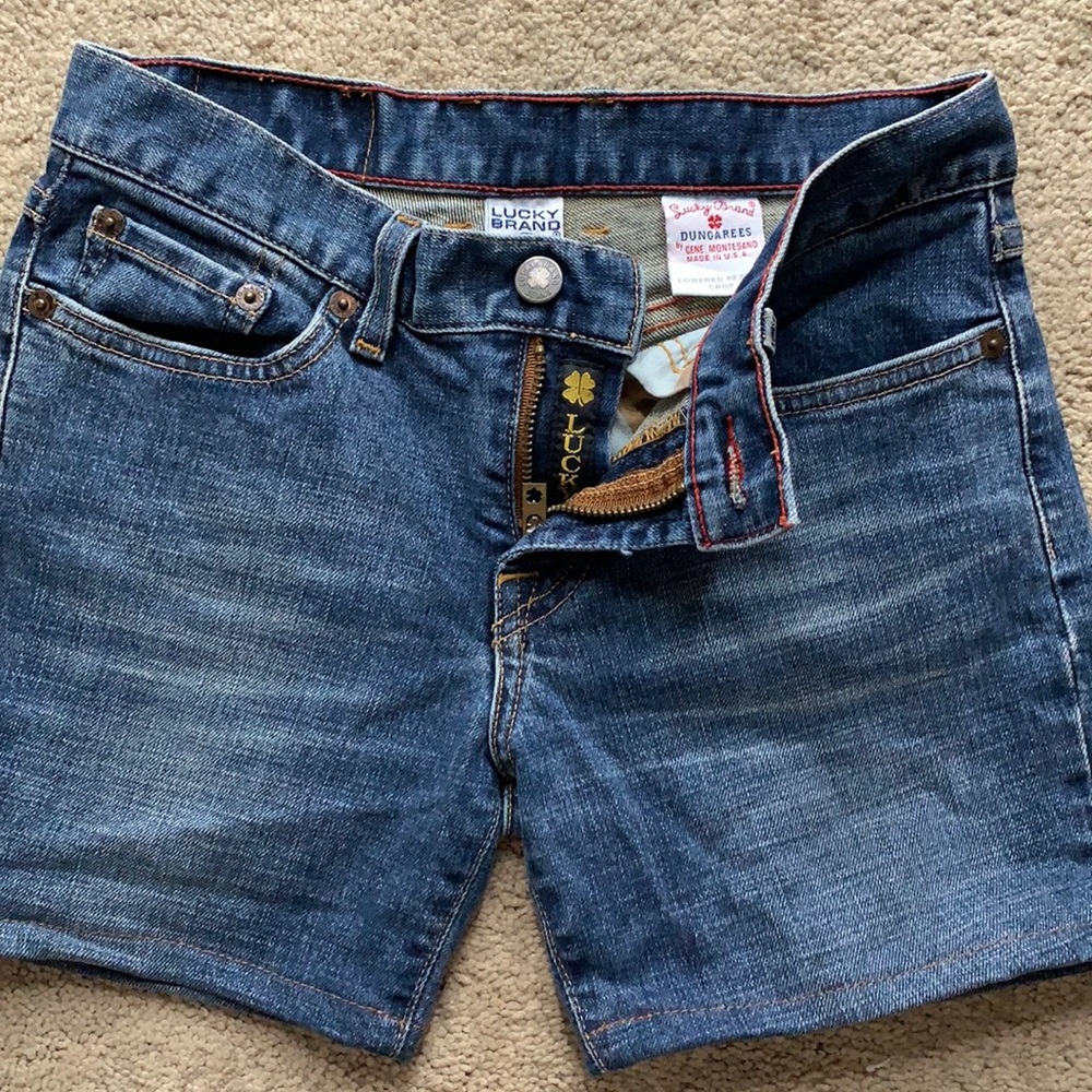 Lucky Brand cut off shorts size 25